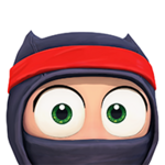 clumsy ninja android application logo